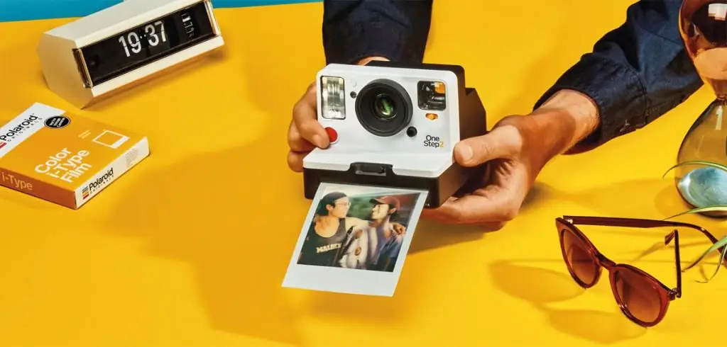 principio di funzionamento della fotocamera polaroid