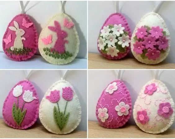 How to make Easter eggs with your own hands from improvised materials?