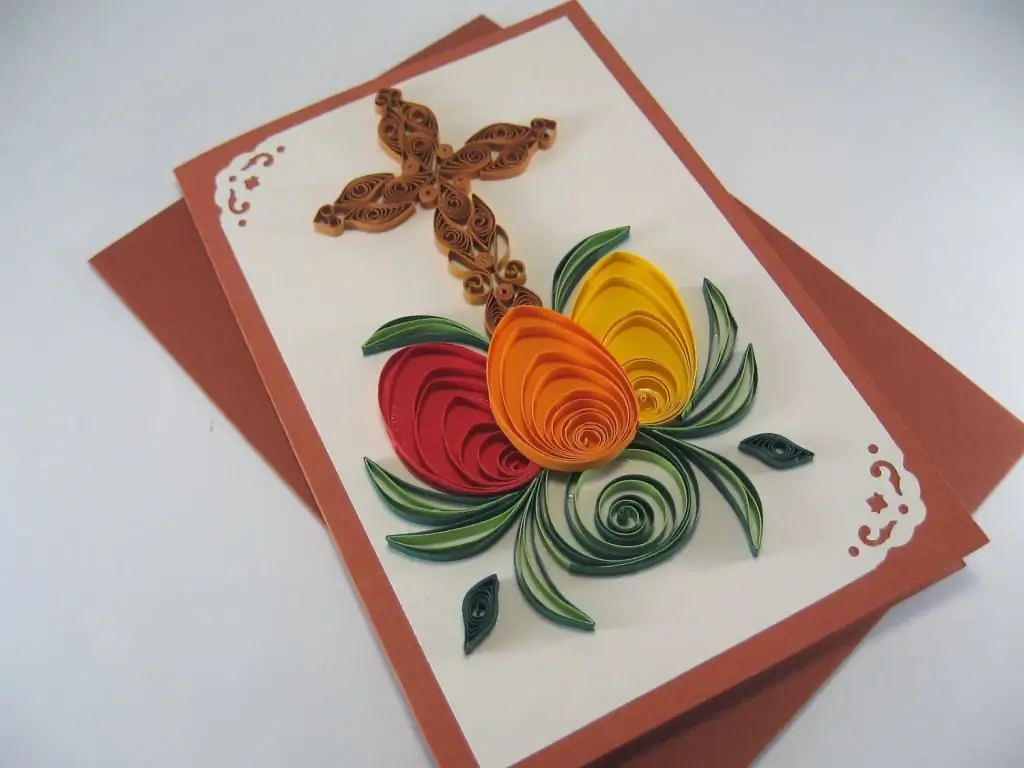 Tarjetas de Pascua de papel hechas a mano