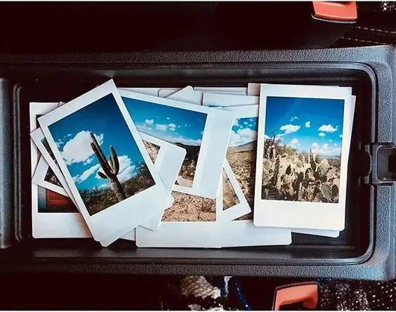 Yuav ua li cas thiaj tau txais cov nyhuv Polaroid ntawm daim duab?