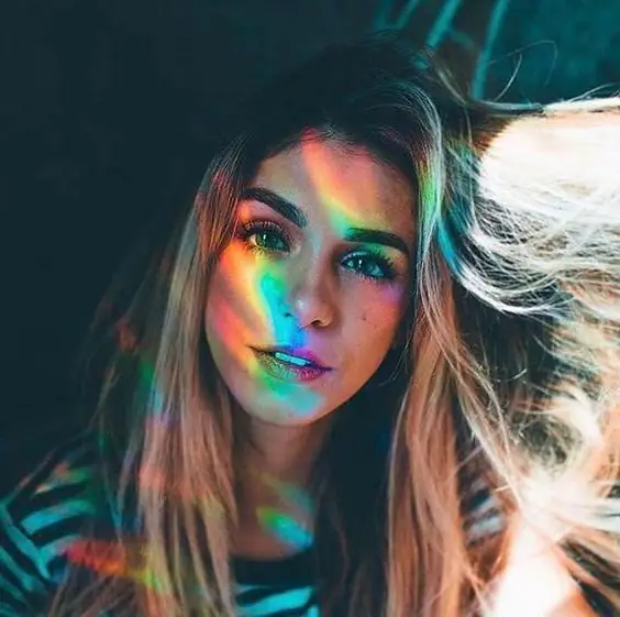 how to make a rainbow face photoshop