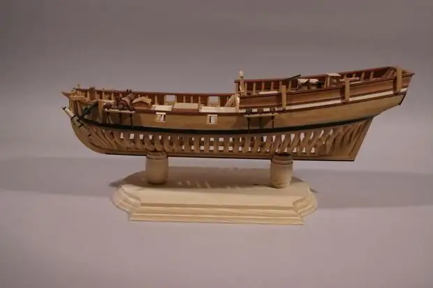 Do-it-yourself prefabricated ship models made of wood. Description of work, drawings