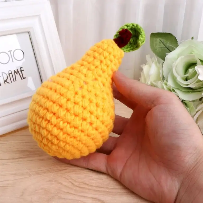 knitted vegetables master class