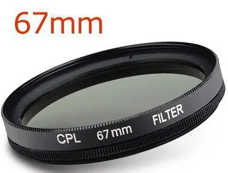 filtre polarisant cpl nikon