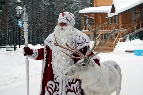 Personal de Papá Noel con sus propias manos. ¿Cómo hacer un bastón con materiales improvisados?