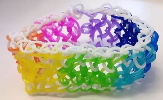 How to weave a ''Dragon Scale'' bracelet from elastic bands yourself