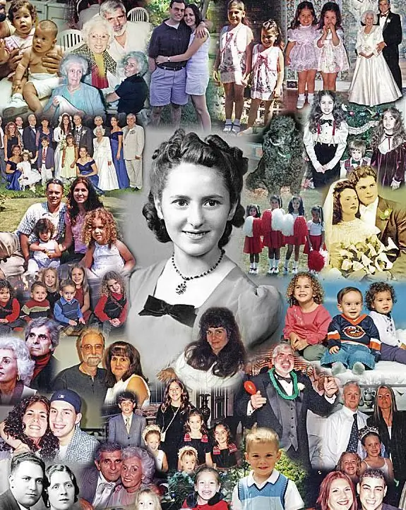 family photo collage for at