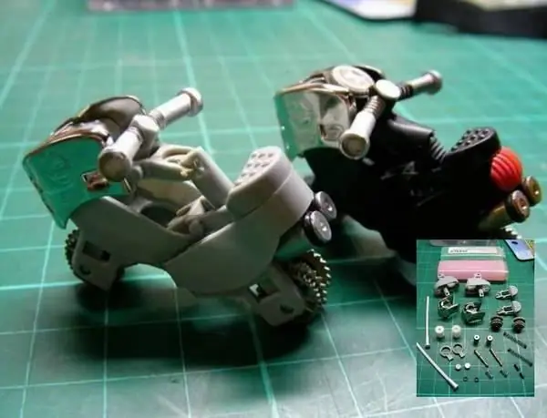 How to make a motorcycle out of lighters with your own hands