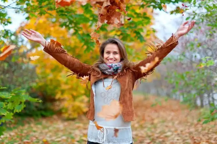 höst fotosession i parken idéer poser