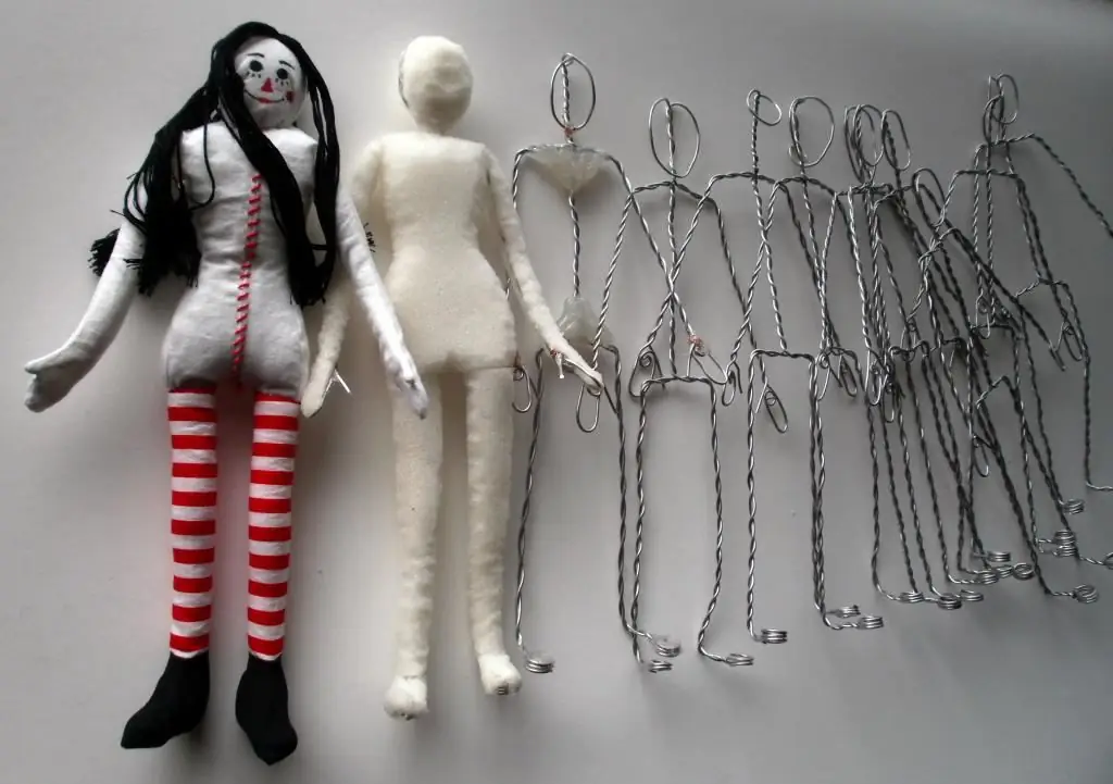 Do-it-yourself frame doll: photo, step-by-step instructions and interesting ideas