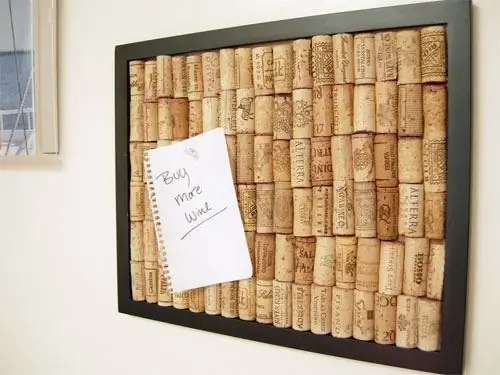 DIY cork board