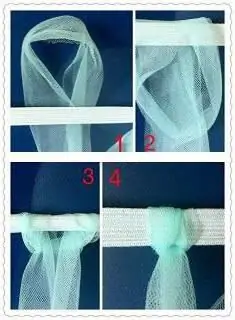 Puffy tulle skirt: material calculation, cutting, creation options