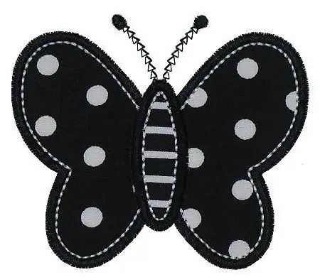 How to make a butterfly applique