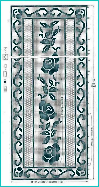 loin path crochet pattern 2